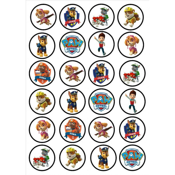 20 Oasis edible rice paper cup cake toppers,